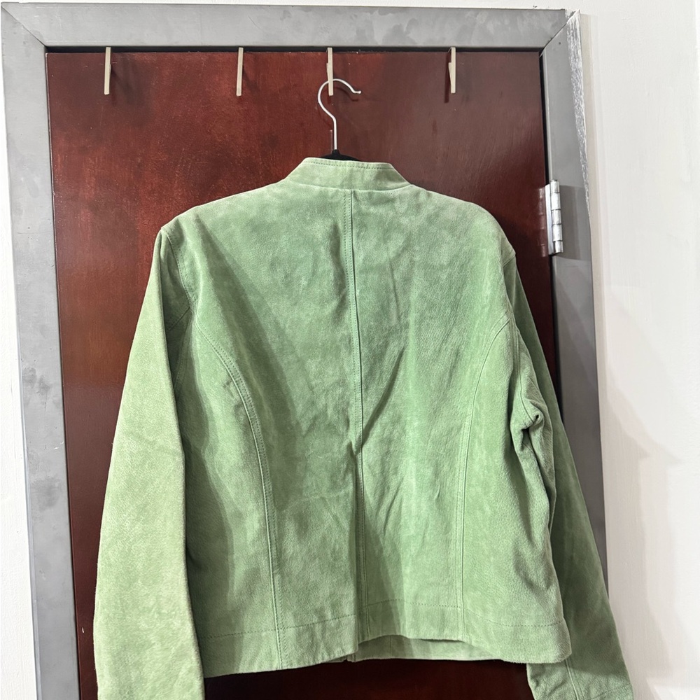Chico's Light Green Utility Jacket - image 6